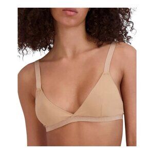 Steve Madden Women's Triangle X-Back Lounge Bra SM12151 Praline Size XL NWT